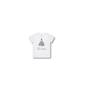 Personalised Kids Christmas T-Shirts Ribbon Tree