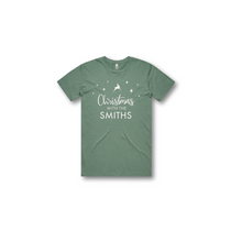 Load image into Gallery viewer, Personalised Men&#39;s Christmas T-Shirts Christmas With The Family
