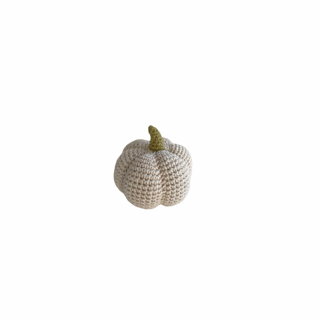 Crochet Pumpkin Natural