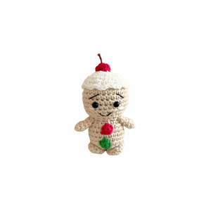 Christmas Gingerbread Crochet Toy