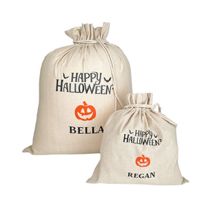 Halloween Treat Bag Happy Halloween - Personalised