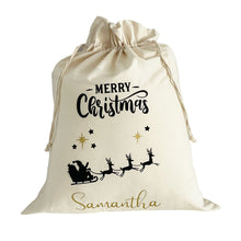 Load image into Gallery viewer, Santa Sack Santa Sleigh - Personalised
